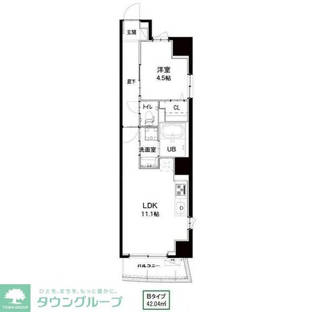 シルヴァー アウルの物件間取画像